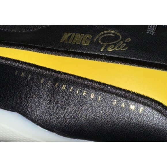 PUMA King Ultimate AG Pele Legends Pack Mens Soccer Cleats Size 10 Black Yellow main image 8